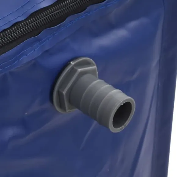 Sammenfoldelig vandtank med hane 750L - Robuste PVC | Farve: Grøn | Størrelse: 750 L