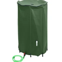 Sammenfoldelig vandtank med hane - Regnvandsbeholder 100 L | Materiale: PVC
