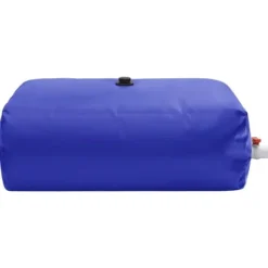 Sammenfoldelig vandtank med hane 1500L - PVC | Farve: Grøn | Størrelse: 1500 liter