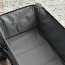 Sammenklappelig håndvogn 360° med teleskophåndtag, op til 20 kg, til udflugter & have