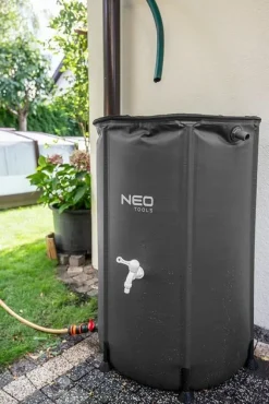 Sammenklappelig regnvandstank, 250 l, PVC - T N15-951