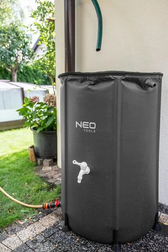 Sammenklappelig regnvandstank, 250 l, PVC - T N15-951
