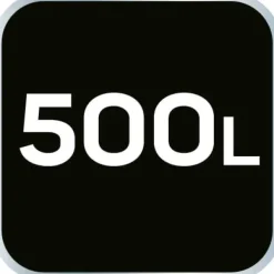 Sammenklappelig regnvandstank, 500 l, PVC