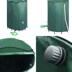 Sammenklappelig regnvandsbeholder med hane 1350 l - Regnvandsbeholder - Regnvandsbeholdere - Home & Living