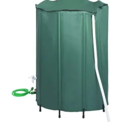 Sammenklappelig regnvandsbeholder med hane 1350 l - Regnvandsbeholder - Regnvandsbeholdere - Home & Living
