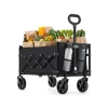Sammenklappelig sækkevogn op til 150 kg, blæksort, 42 x 67 x 90,5 cm (D x B x H) Volumen: 90 liter Mål sammenfoldet: 42 x 21 x 68 cm