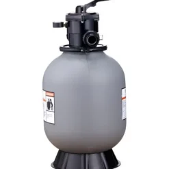 Sandfilter, 40x40x82 cm, 7-vejs multiportventil, HDPE