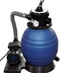Sandfilterpumpe 400 W - 11000 l/t til poolrens | Størrelse: 2,5 cm tilslutning