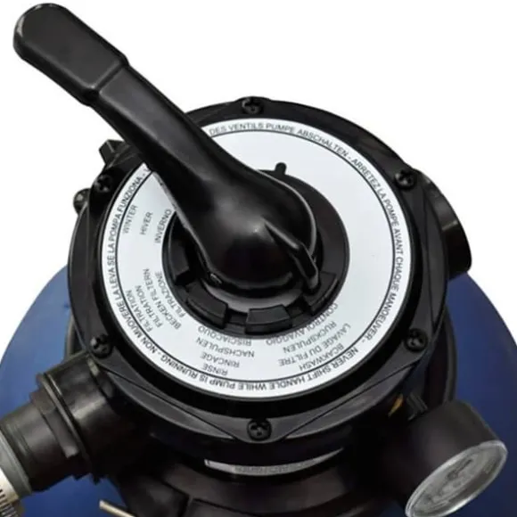 Sandfilterpumpe 400 W - 11000 l/t til poolrens | Størrelse: 2,5 cm tilslutning