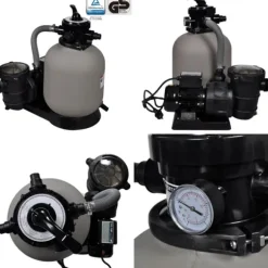 Sandfilterpumpe 600 W 17000 l/t - Sandfilterpumpe; Sandfilterpumper - Poolfilter; Poolfiltre - Home & Living