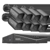 SANNCE 8CH DVR Kit, 1080P Høj Opløsning, Nattesyn Op til 30m,2T, 8CH 8PCS DVR Kit