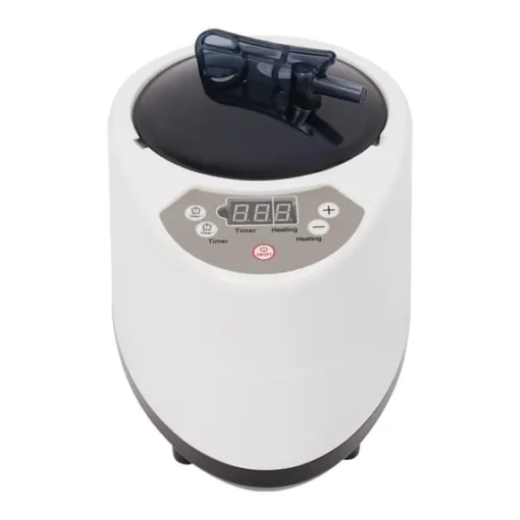 Sauna Dampgenerator - Mini - 3 L Kapacitet - 1000 W - 220 V 50 Hz - EU-stik - Fjernbetjening & Touch - 304 Rustfrit Stål