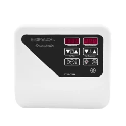 Sauna Digital Controller, Temperaturinterval 40-105°C, 3-9KW Output Effekt,HVID
