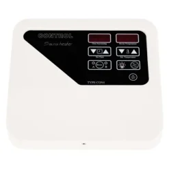Saunaovn styreenhed - Ekstern kontrolpanel - Vægmonteret - 220–240 V - Til 3–9 kW - 40–105 °C - Lysstyring 60 W - Digital