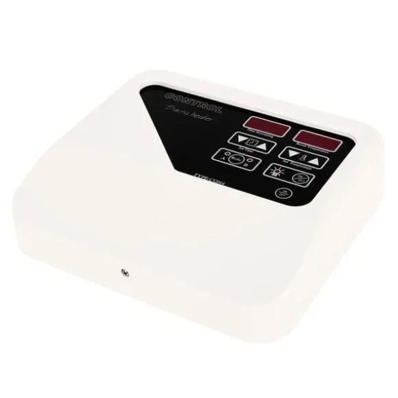 Saunaovn styreenhed - Ekstern kontrolpanel - Vægmonteret - 220–240 V - Til 3–9 kW - 40–105 °C - Lysstyring 60 W - Digital