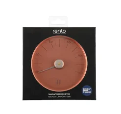 Saunatermometer RENTO COPPER, D15x2cm