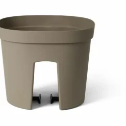 Self-watering flowerpot Garden ID Taupe