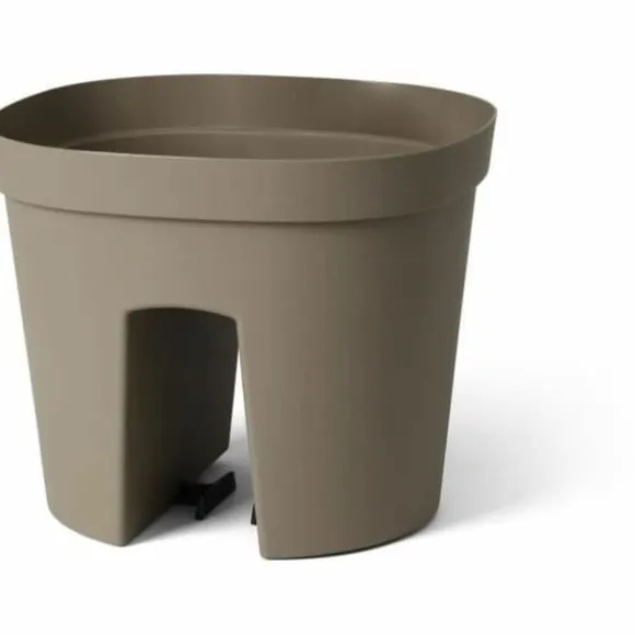 Self-watering flowerpot Garden ID Taupe