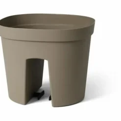 Self-watering flowerpot Garden ID Taupe