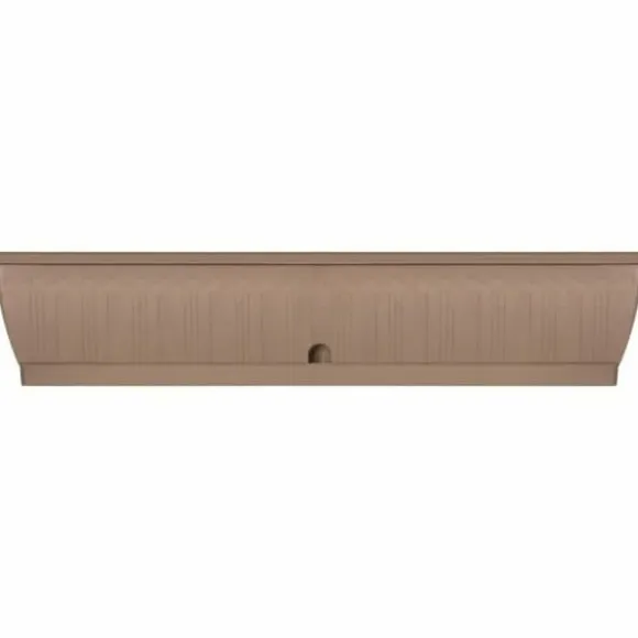 Self-watering planter Garden ID Taupe 100 cm