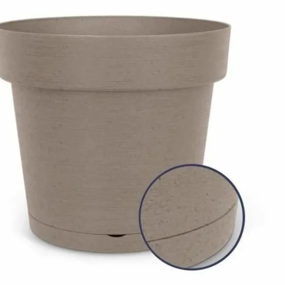Selvvandende pot Garden ID Taupe