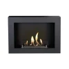 Serra bio-ethanol vægovn - Sort - Mood pejs - 1,5 KW varme