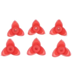 30Set Ersättningsdelar för Fågelmatare Blomma Plast Fågelmatare Ersättningsdelar Tillbehör för Garden Red