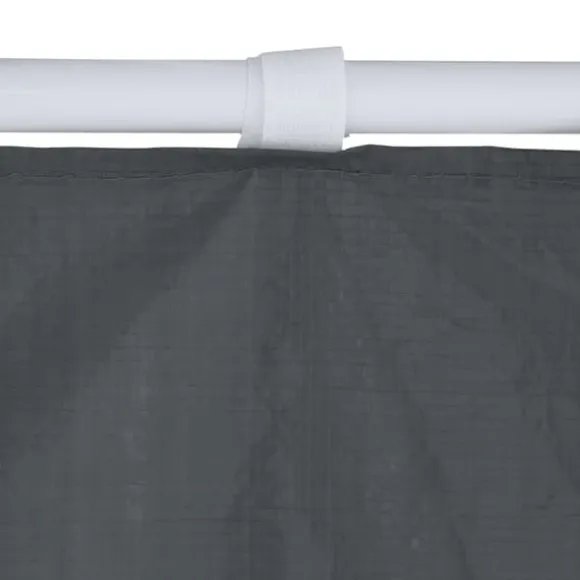 Sidepanel-sæt til pavillon, 300x200 cm, grå