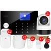 Sikkerhedsalarmssystem, Trådløs forbindelse, Smart Home-kompatibilitet,E, EU-stik