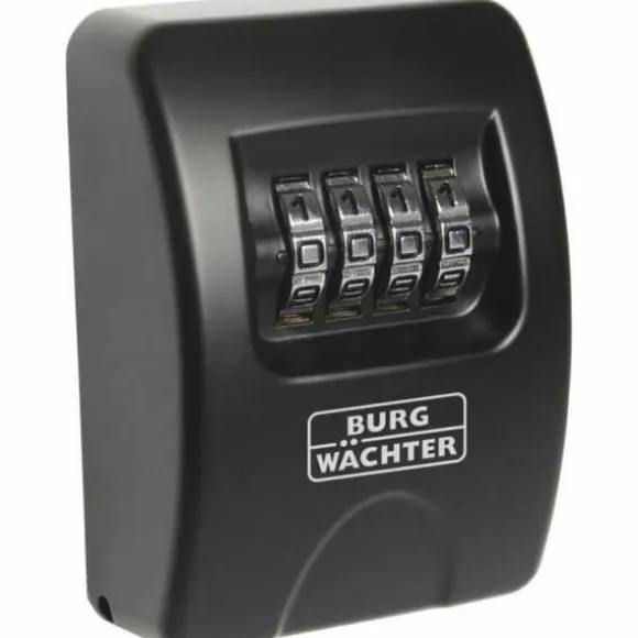 Sikkerhedsboks Burg-Wachter KeySafe 10 Nøgler Sort Zink 13 x 4 x 18 cm