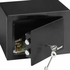 Sikkerhedsboks Burg-Wachter 17 x 23 x 17 cm Sort Metal