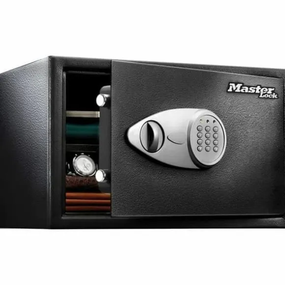 Sikkerhedsboks Master Lock Sort Sort/Grå Stål