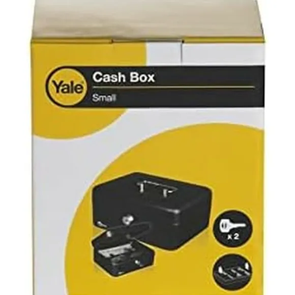 Sikkerhedsboks Yale Y-CB0800NFP Sort Metal Stål