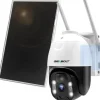 Sikkerhedskamera, 3 Megapixel, 25 FPS, Trådløs, 4G Forbindelse, Solcelledrevet