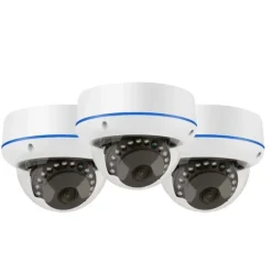 Sikkerhedskamera, 5MP høj opløsning, smart IR natvision,3PCS 5MP KAMERA A