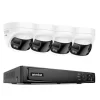 Sikkerhedskamera System, 180° Panoramisk Udsigt, 8MP Højkvalitets Billede,6MP 51HD 4Pcs Kits, Ingen
