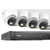 Sikkerhedskamera System, 8 Kanal Video Indgang, 12MP Opløsning,Ingen, 8CH NVR 4PCS Kamera-b