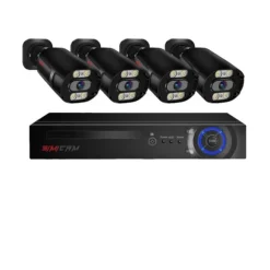 Sikkerhedskamera System, 4K Ultra HD, 8 Kanal NVR,4T, 8CH NVR 4 KAMERA