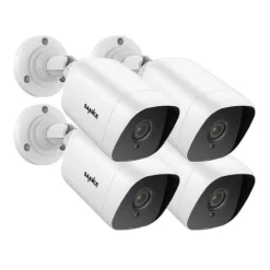 Sikkerhedskameraer, 1080P opløsning, natvision, 4PCS kamerakits