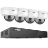 Sikkerhedskamerasystem, 5MP opløsning, 8-kanals videoindgang, MicroSD-lagring,8CH NVR 4Pcs Kamera-a, Ingen
