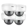 Sikkerhedsovervågningssystemkamera, 5MP HD opløsning, natvision, 4PCS