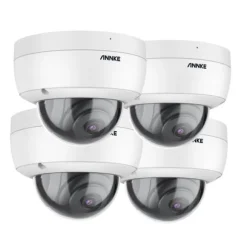 Sikkerhedsovervågningssystemkamera, 5MP HD opløsning, natvision, 4PCS