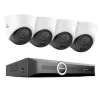 Sikkerhedssystem, 5MP opløsning, natvision op til 30 meter,4PCS Kamera, Ingen