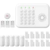 Sikkerhedssystem, Trådløs forbindelse, Smart Home-kompatibilitet,EU Stik, A01 GSM Kit F