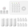 Sikkerhedssystem, Trådløs forbindelse, Smart Home-kompatibilitet,EU Stik, A02 GSM Kit E