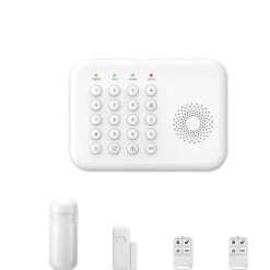 Sikkerhedssystem, Trådløs Kontrol, Realtidsnotifikationer,2G-A