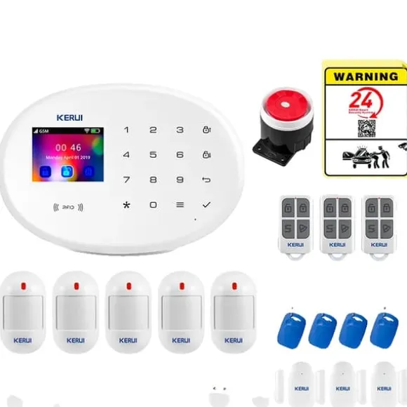 Sikkerhedssystem, trådløst, kompatibelt med smart home,KIT 1 Alarm