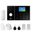 Sikkerhedssystemkit, trådløs forbindelse, smart home integration, dør/vinduesensor,4G WiFi Kit A, EU stik