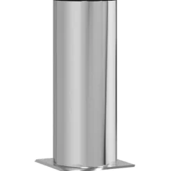 Skorstenshoved Forlængelse i Rustfrit Stål – Moderne Ventilation | Farve: Sølv | Størrelse: 31x31x50 cm