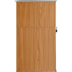 Skure & Redskabsskure - Living redskabsskur til haven 88x89x161 cm galvaniseret stål brun